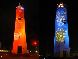 Vuurtoren bij nacht_1024 (ID 114504)